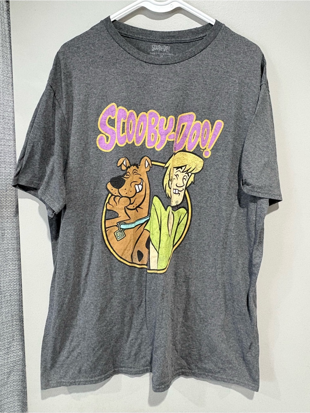 Scooby-Doo Graphic Tee - Gray with Colorful Print